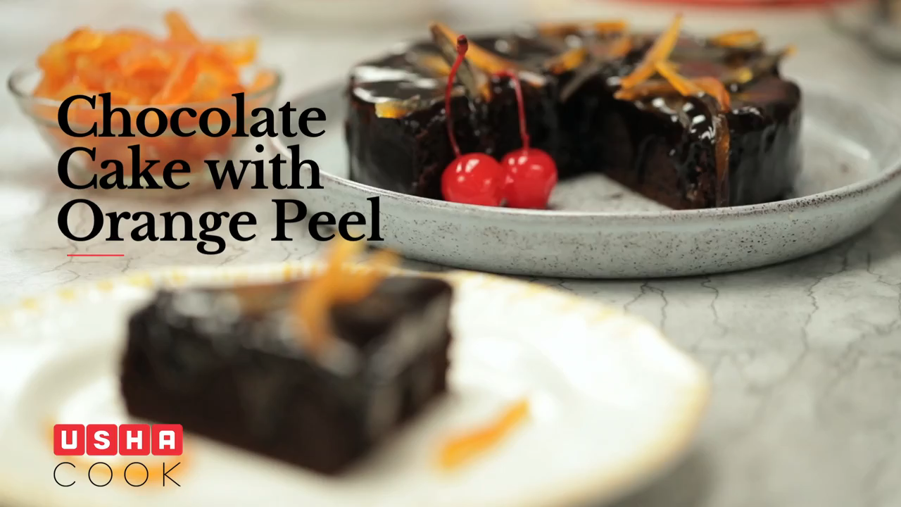 Chocolate Cake With Orange Peel